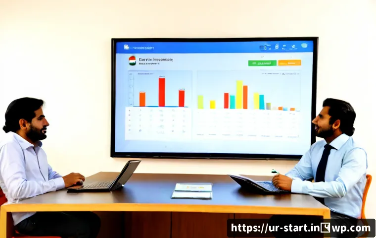 Home 17 스타트업 가치 평가의 적정성 판단 기준 - Photorealistic Pakistani startup valuation meeting in a modern Lahore office, diverse Urdu-speaking ...
